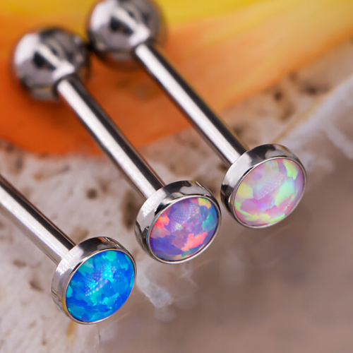 Накрутка с опалом 14 1.6 мм фото 4